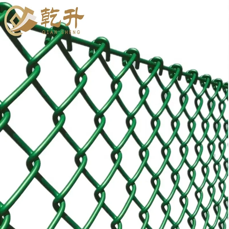 China Manufacture 4 Feet Tall 9 Gauge 4X10 Chain Link Fence For Farm With Gate Panel