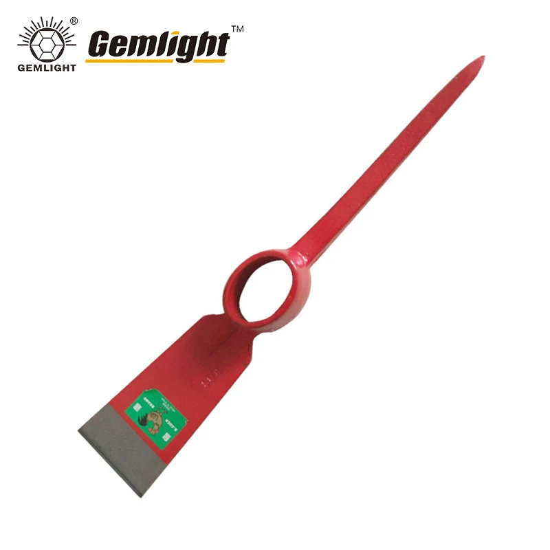 Wholesale Red Black Hand Tool Pickaxe Mattock Pickaxe P406 5lbs Pickaxe Head for Africa