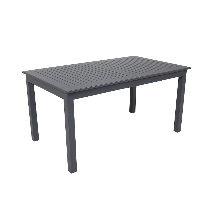 Outdoor Patio Dining Table Modern Garden Table Professional Powder Coated Metal Tables