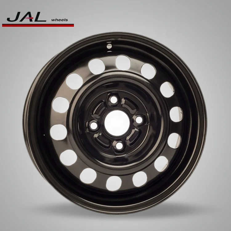 Custom Steel Wheels 14 Inch Rims 4x100 Silver Wheels For Auto