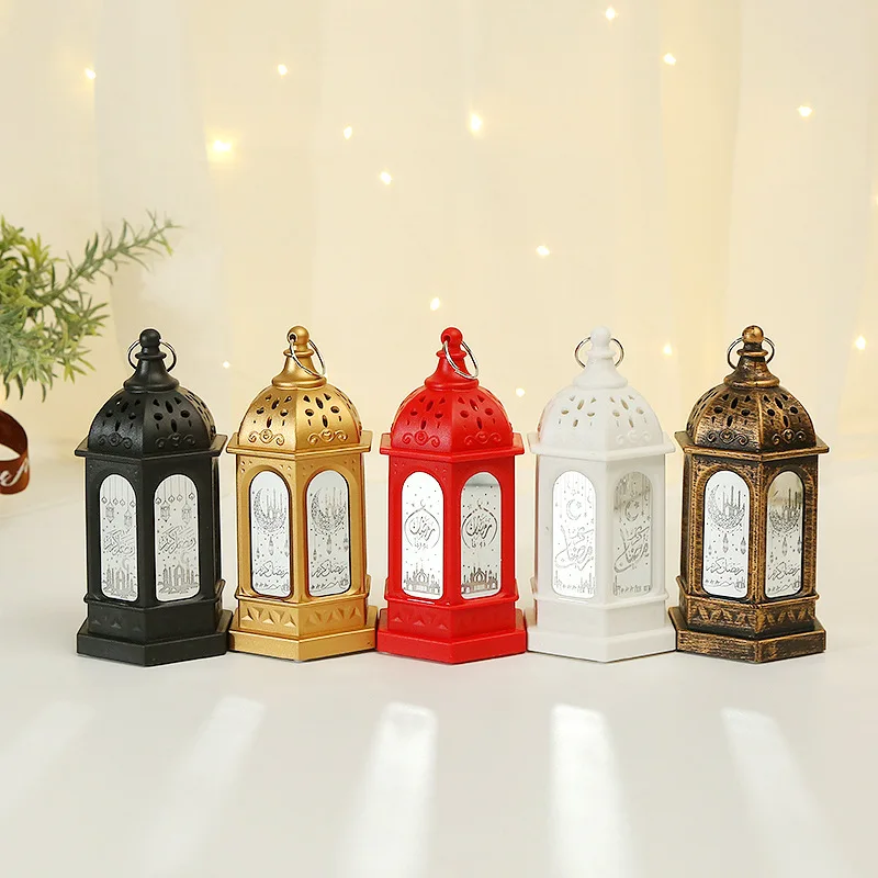 ID Ramadan Lantern EID Mubarak Decoration Table Light Ramadan Muslim Decoration