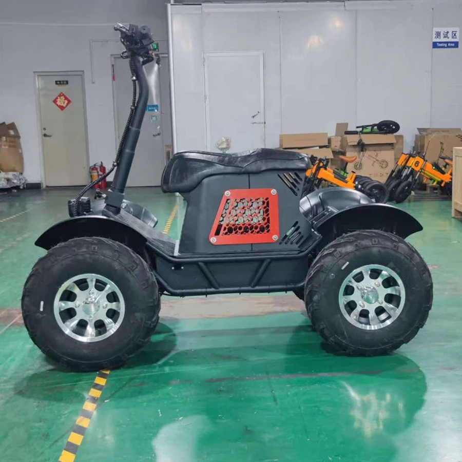 Farm sightseeing tours motorcycle atv trailers 10000W UTV electric scooter 60v big battery capacity 60ah utility vehicle 4x4