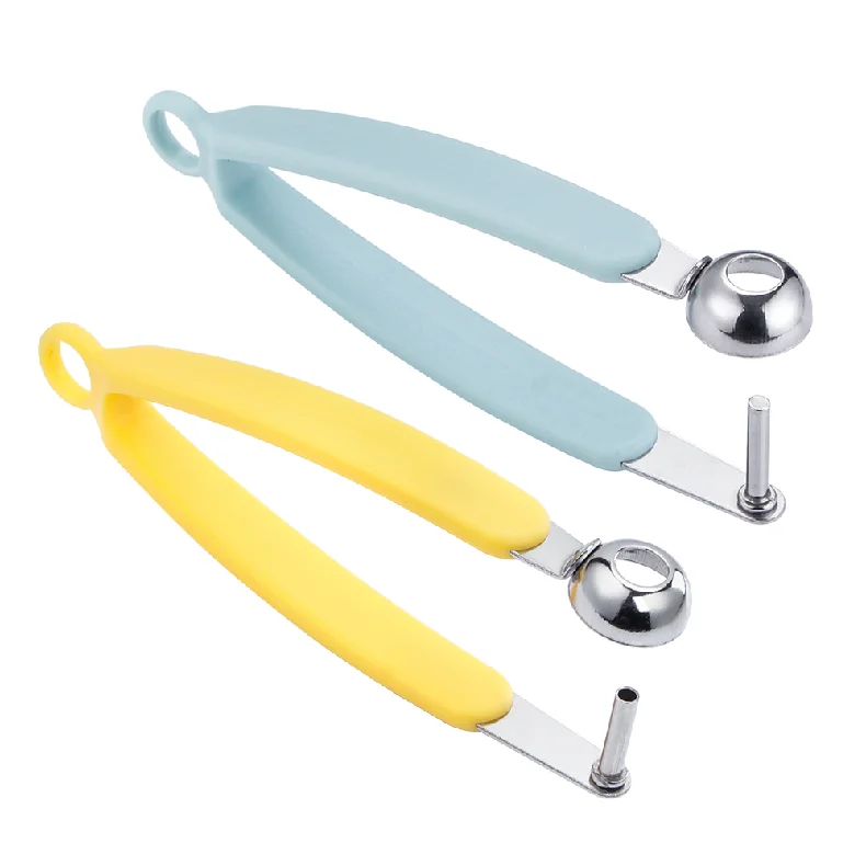 Gemhye Hot Sales Olive and Cherry Pitter Remover multi-function kitchen tool Stainless Steel Fruit Corer Pitter Tool