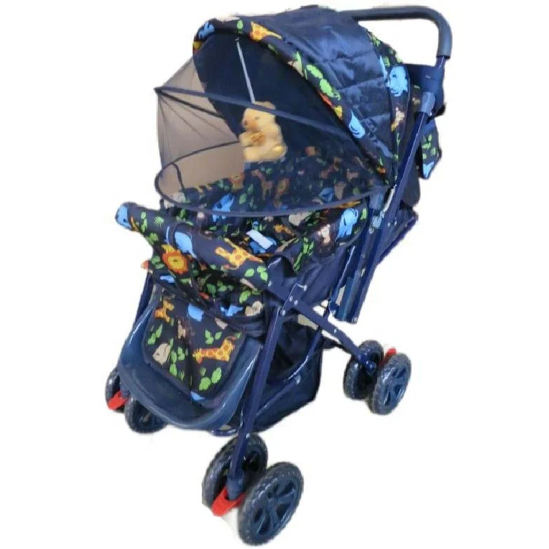 new style stainless steel frame easy to fold light weight baby umbrella stroller with adjustable sunshade canopy wholesale 2023