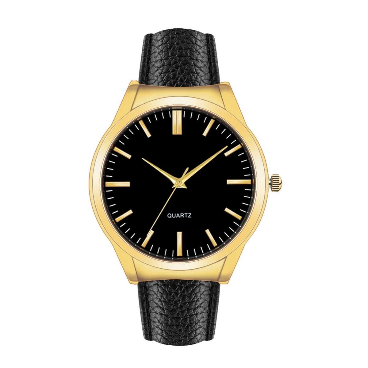 Custom Wholesale Casual Gold Design Fashionable Luxury Alloy Quartz Wristwatches Business Casual Quartz Watch