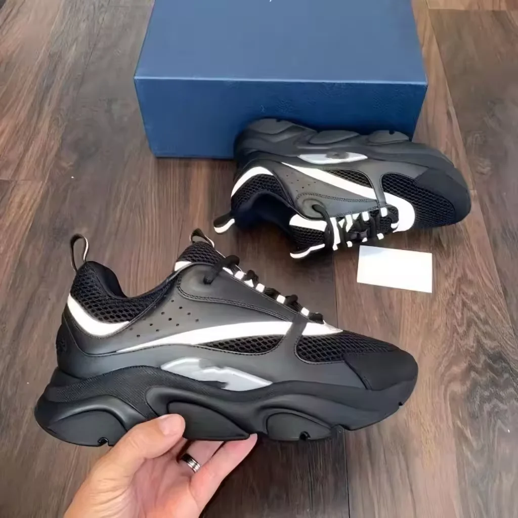 New Arrival Fashion High Quality Sport Shoes Custom Brand Leather Casual Shoes Luxury Brand Sneakers