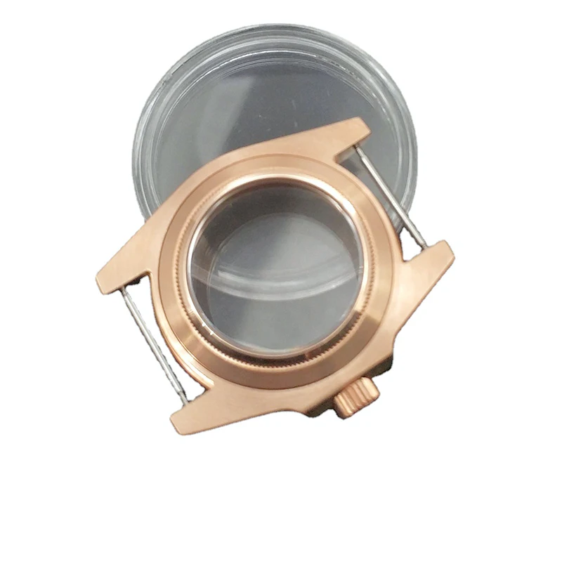 Изготовитель на заказ 40 мм SUB fit NH35A NH36A механизм из нержавеющей стали сапфировые части корпуса часов