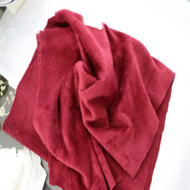 Hot sale 100% polyester pv plush fabric long pile fur clothe