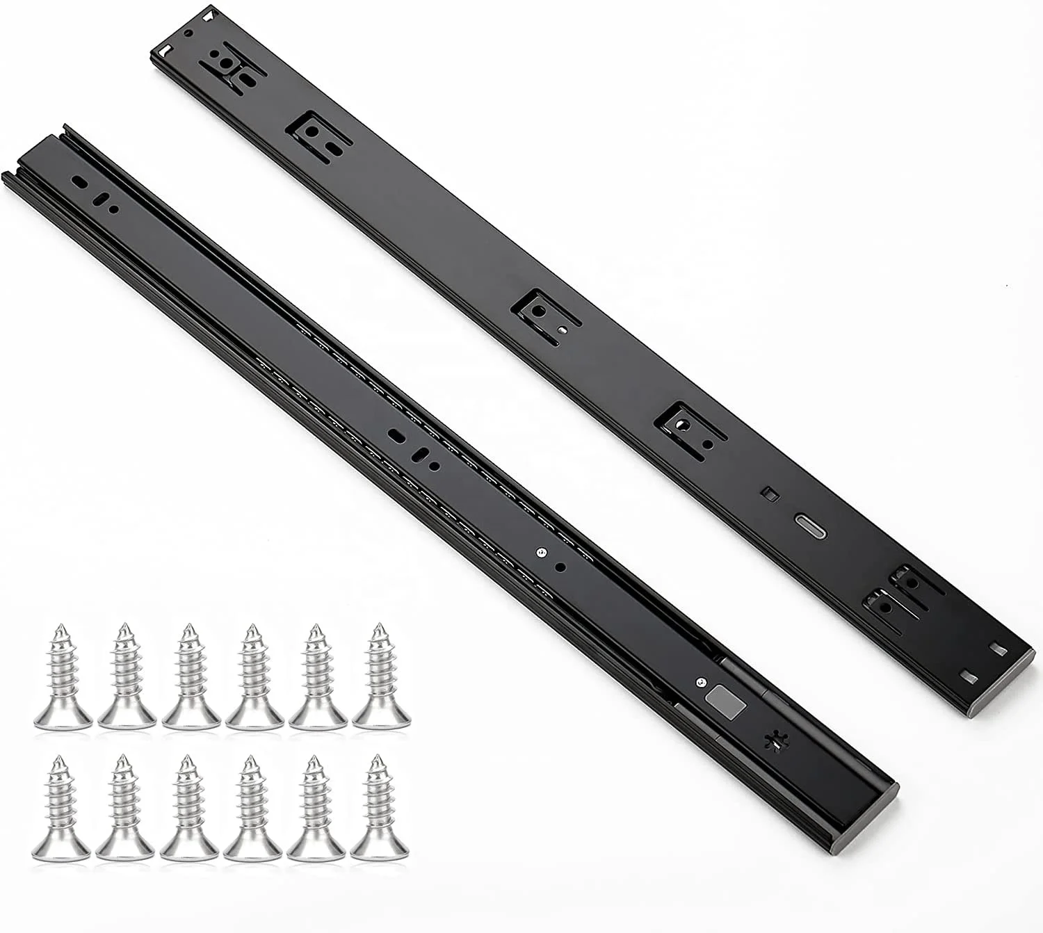 Высококачественный поставщик Мягкий Выдвижной ящик скрытый выдвижной с тремя секциями