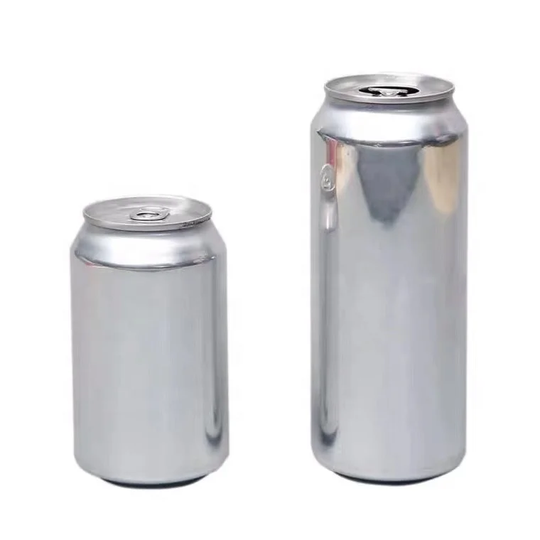Customized Beverage And Food Bottle Sleek 330ml Aluminium cans slim 250 aluminum can blank