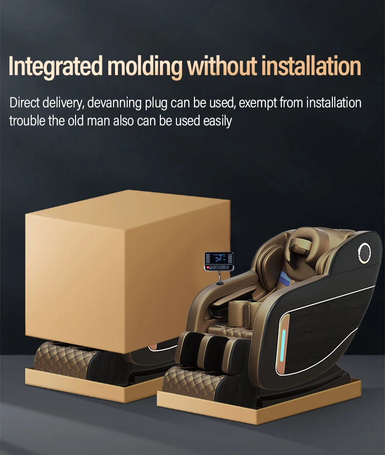 Wholesale High Quality New OEM Bill Operated Shiatsu Air Bags Large Recliner 4D Massage Chair for Sale