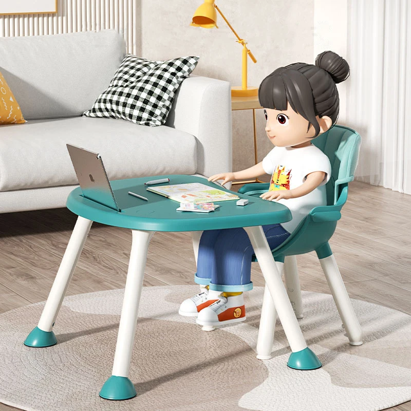 Baby High Chair With Adjustable Height Detachable Non Slip And Stable Eating And Learning Seat