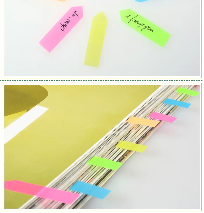 Plastic Waterproof Self Adhesive Memo Pad Sticky Notes Custom To Do List PET sticky notes