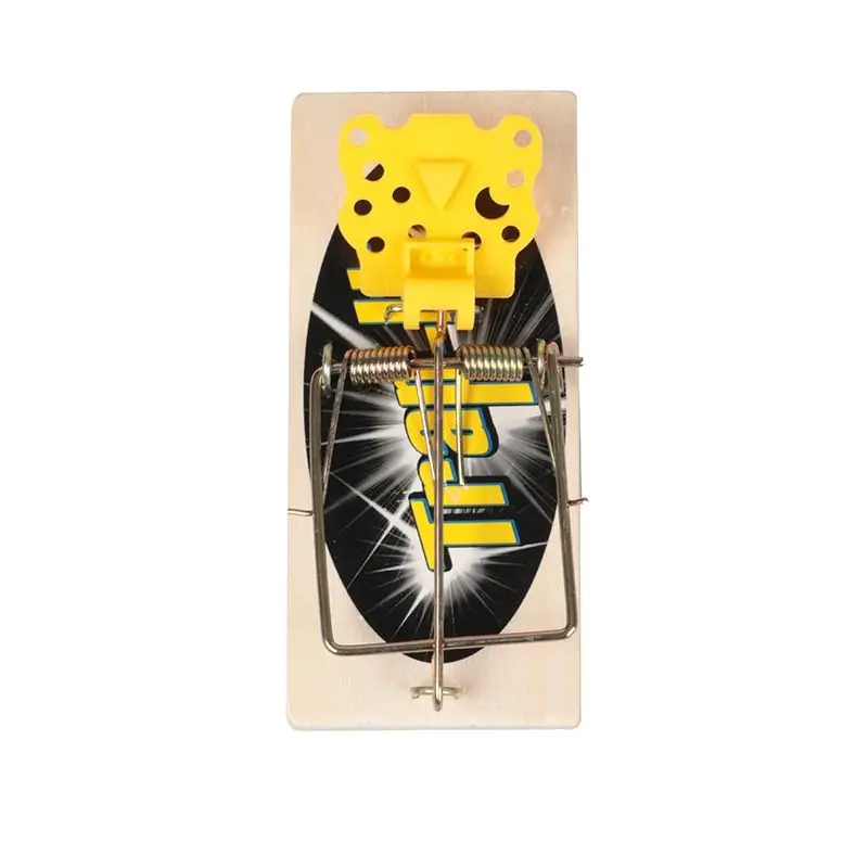 Customized Logo Wooden Mouse Trap Sensitive Mice Trap Small Rodent Trap For Pest Control