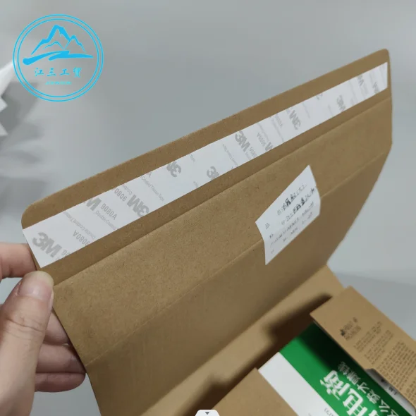 Customized A4 Pink Corrugated Foldable Book Boxes Paper Cardboard Package Mailers with Custom Printing