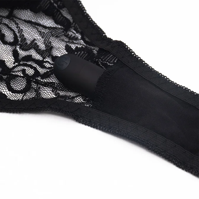 Wireless Remote Control Vibrating Egg Jumping Panties G-spot Stimulation Masturbator Female Lace Wearing Pants Women Sex Toy