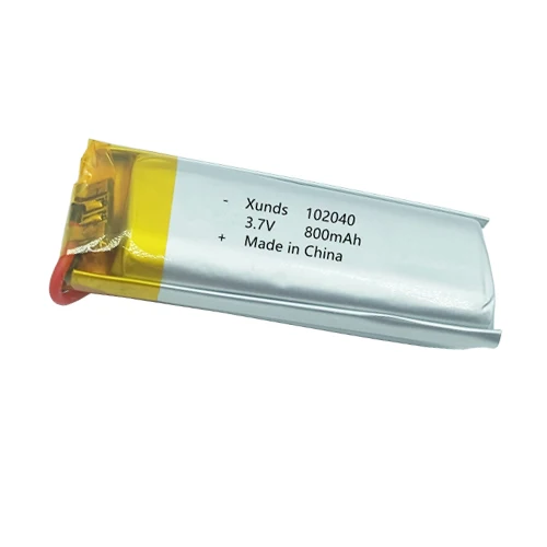 rechargeable lithium polymer ion 102040  800mAh 3.7v lipo battery cells