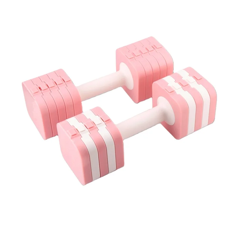 For lady only 10 kg adjustable dumbbells