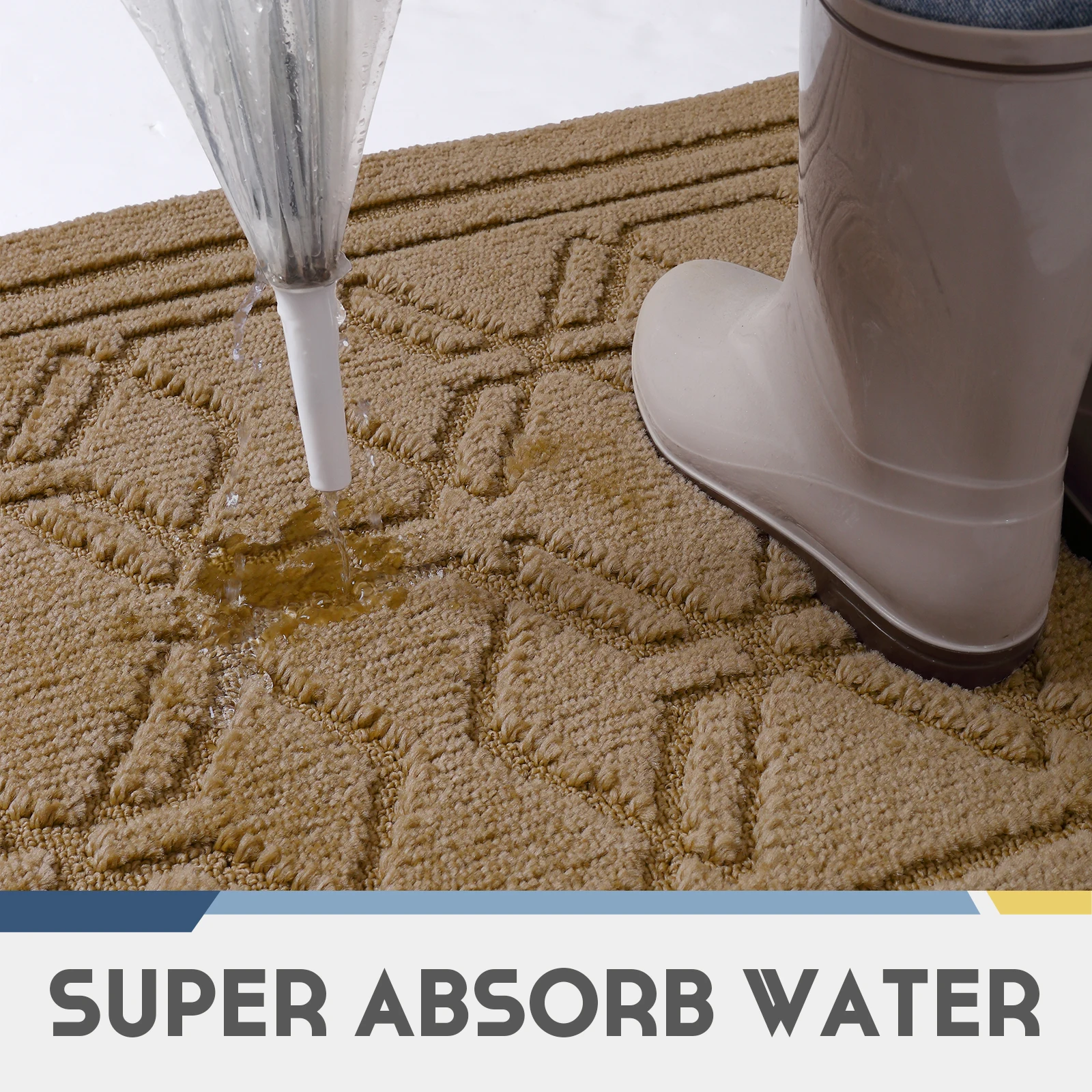 China Factory Wholesale Anti-slip Blank Floor Mat For Dye Sublimation Door Mat Carpet