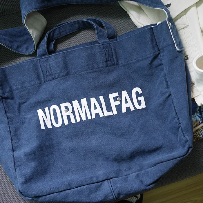 
2020 Wholesale high capacity korean tote bag printing logo eco cotton bag 