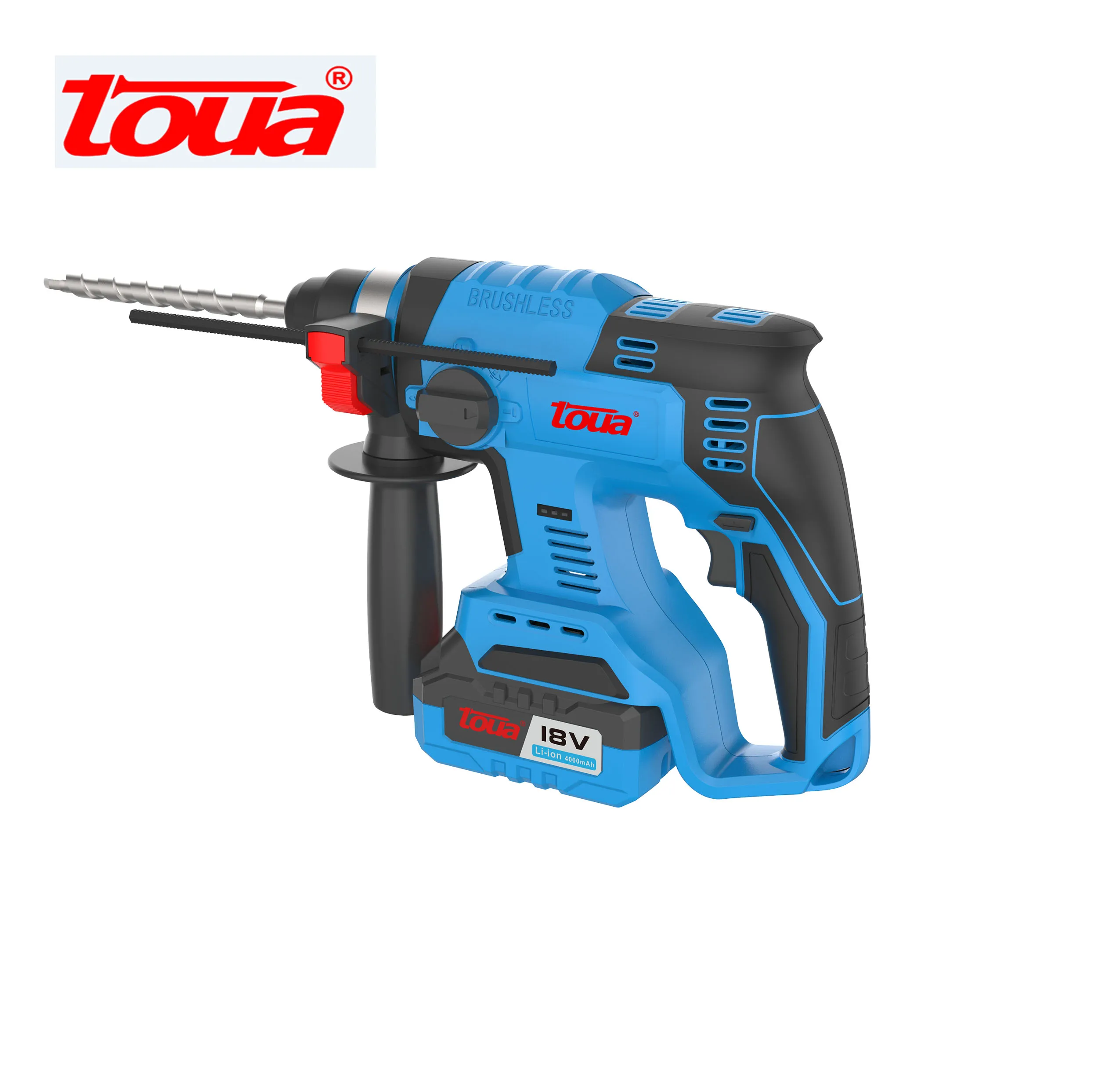 
TOUA 20V Brushless Rotary Hammer -- Only skin 