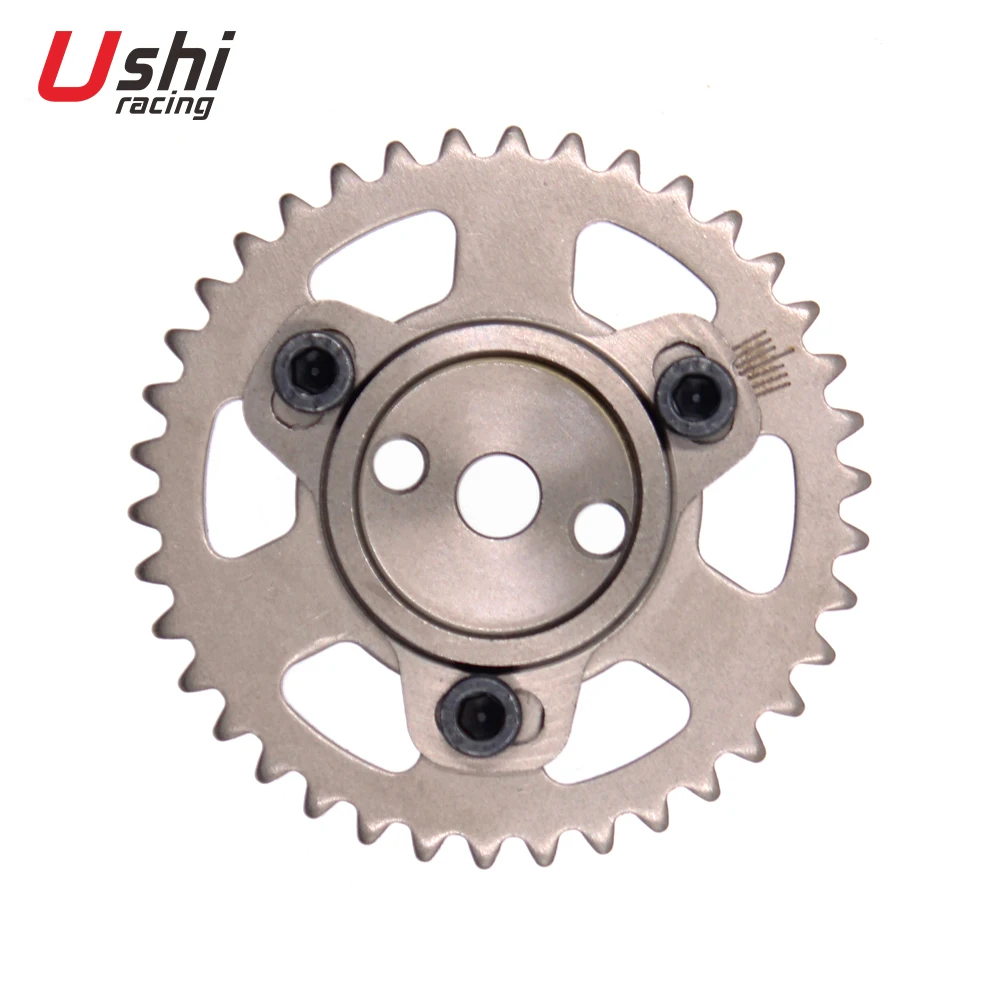 USHI Racing Cam Sprocket  LC135 SNIPER135 EXCITER135 Racing 38T Cam Shaft Timing Gear Adjustable Motorcycles For YAMAHA