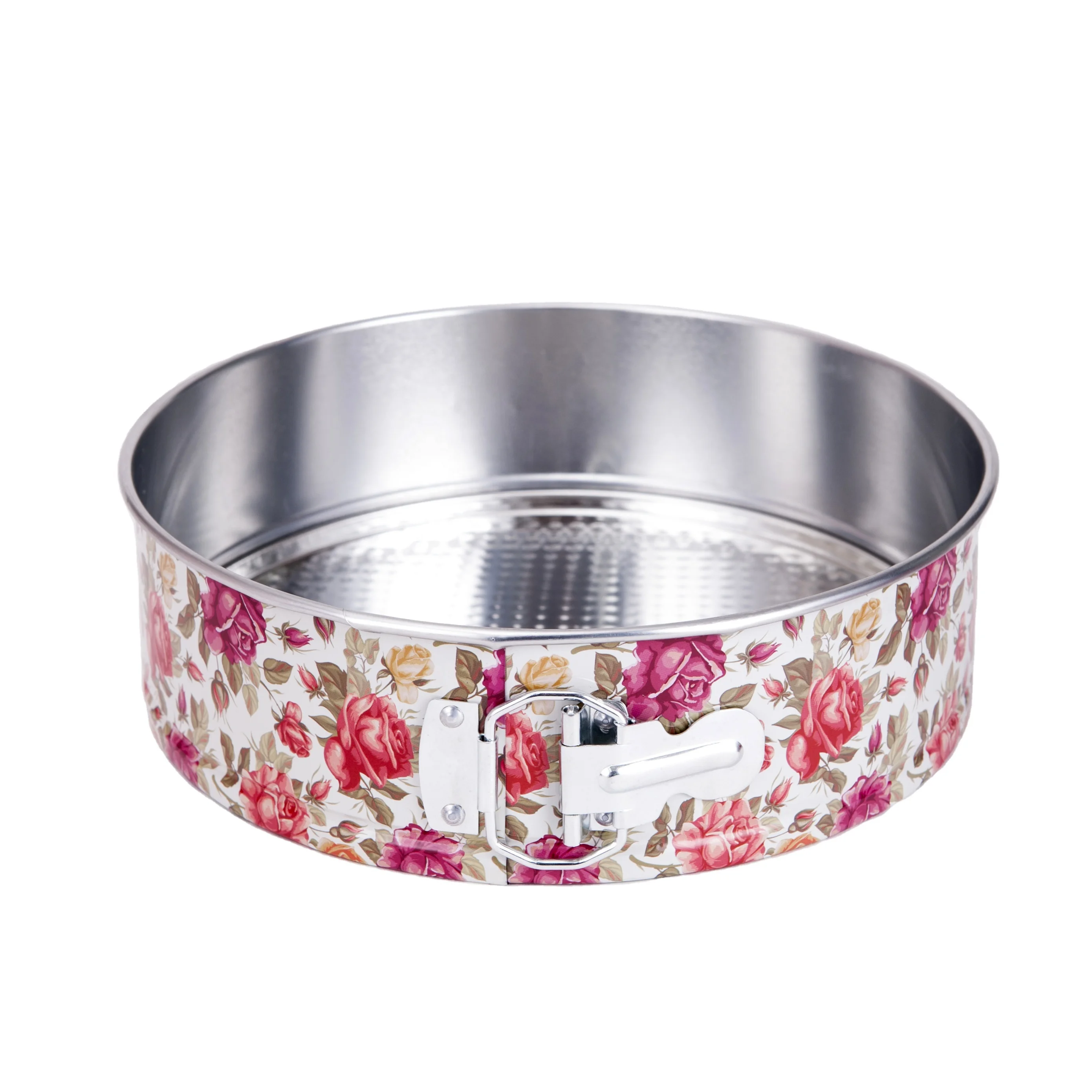 
28 см круглая металлическая Форма для торта в виде цветка на день рождения со съемным дном 