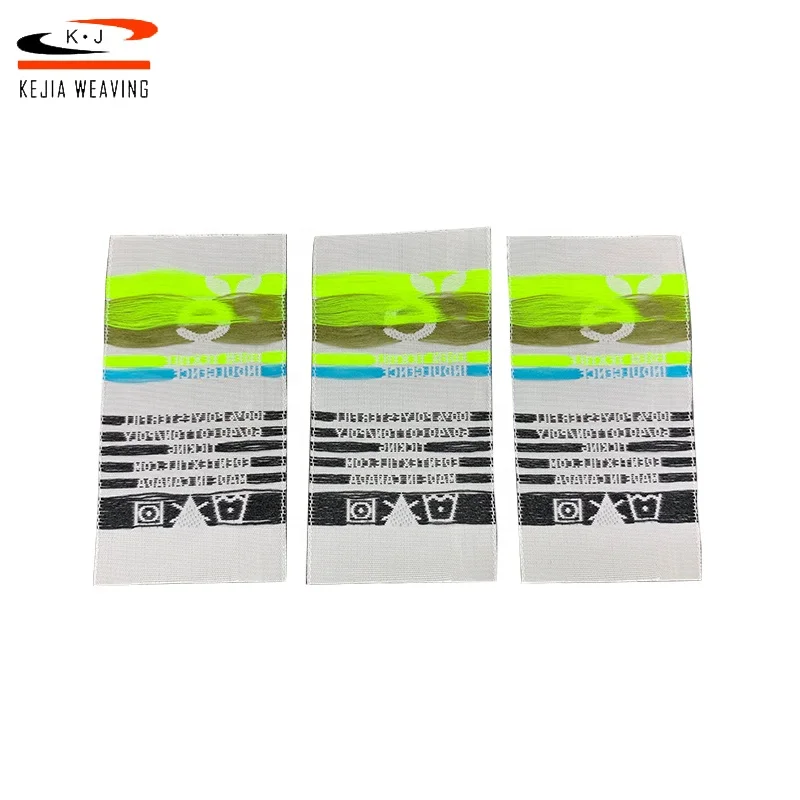 Factory Fashion Customized Sewing Labels Shirt Bags Garment Label Tag Woven Labels for Clothes