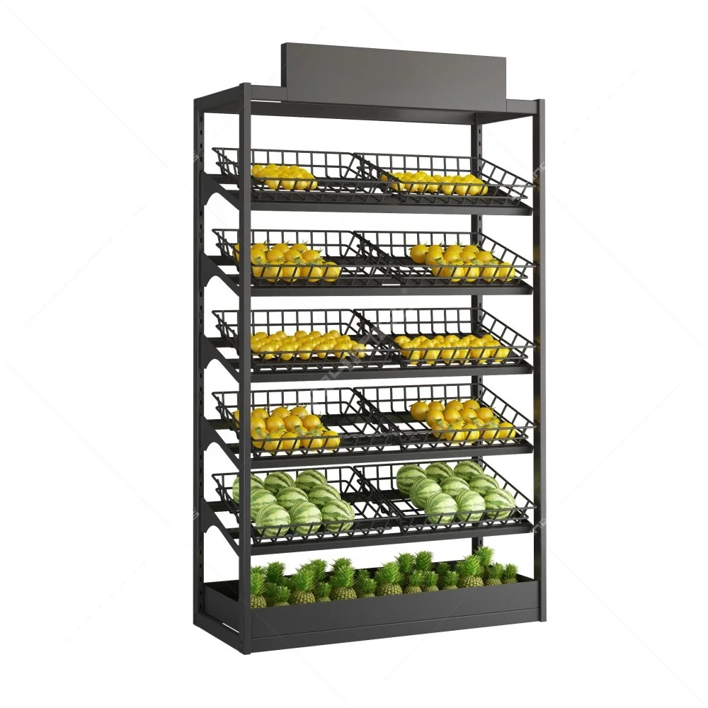 Good Quality Fruit Vegetable Display Stand Cad Light Duty Fruit And Veg Display Stands For Party 3 And 5 Layers 2 Sets 5-7 Days