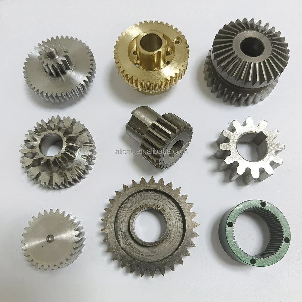 Professional Crown Wheel Pinion Gears High Precision Spiral Bevel Gears for Agricultural Machinery Equipment CNC Machining