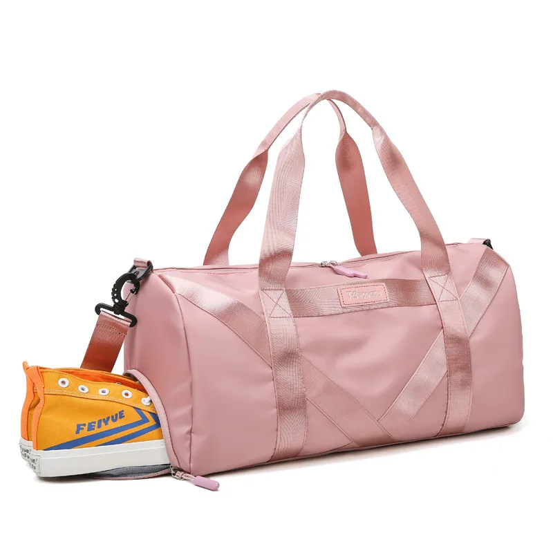 Дорожная сумка, Портативная сумка для фитнеса, Женская сухая и влажная Вместительная дорожная сумка с разделением на короткие расстояния