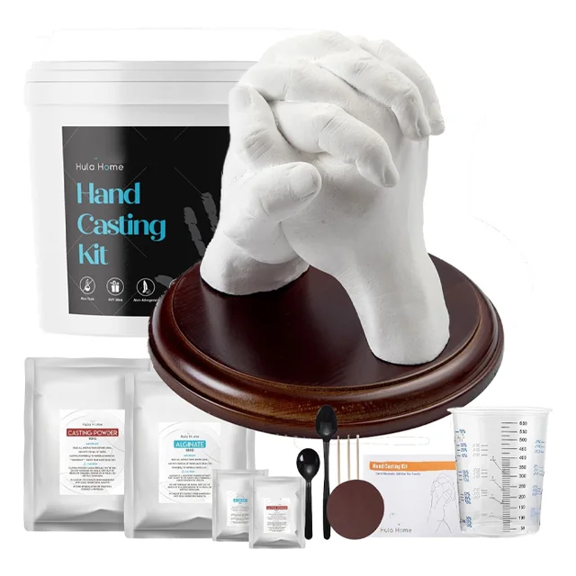 Anniversary DIY Gifts Powder Plaster Powder Alginate Molding Powder Couple Family Hand Casting Kits