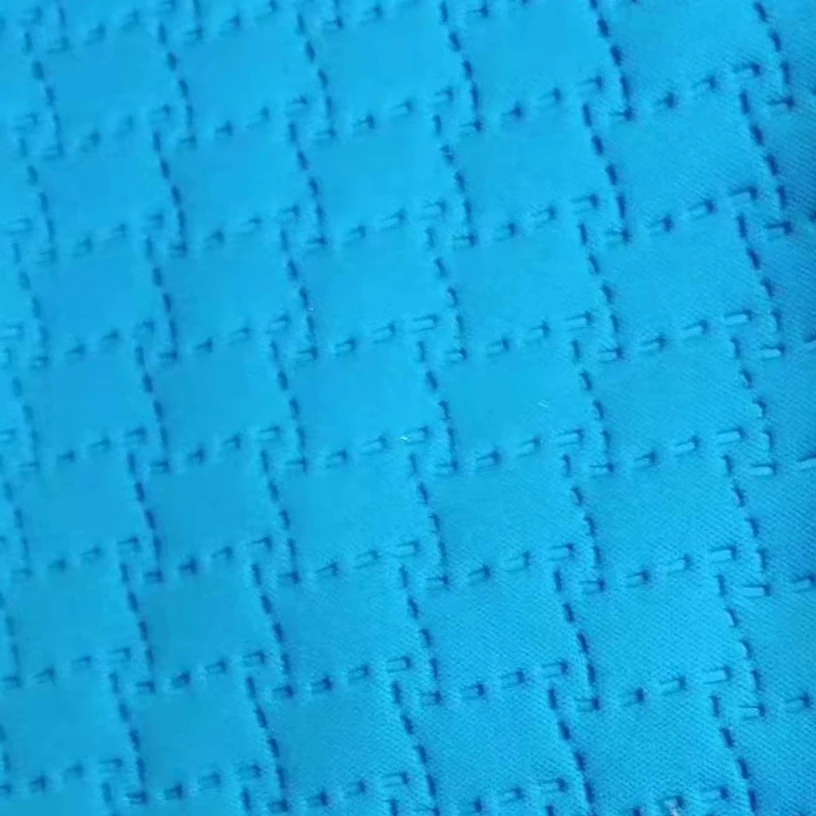
velvet ultrasonic quilting fabric 