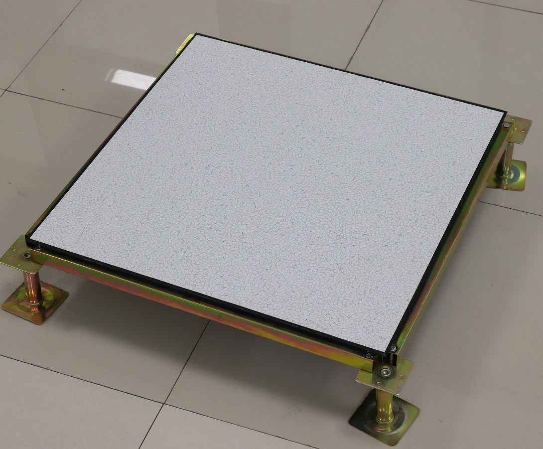 Factory direct sale Anti Static Flooring Server Raising Floor All steel permanent PVC anti-static raised floor