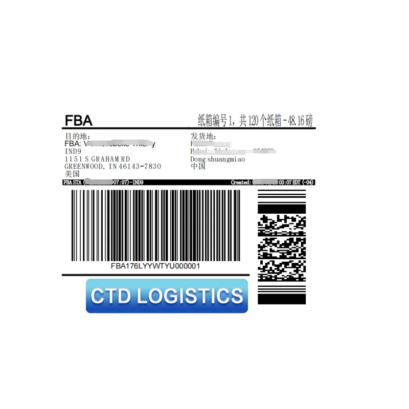 CTD Logistics AMZ AU from China Shipping Service DDP air/sea freight forwarder to Australia FBA Amazon Warehouse