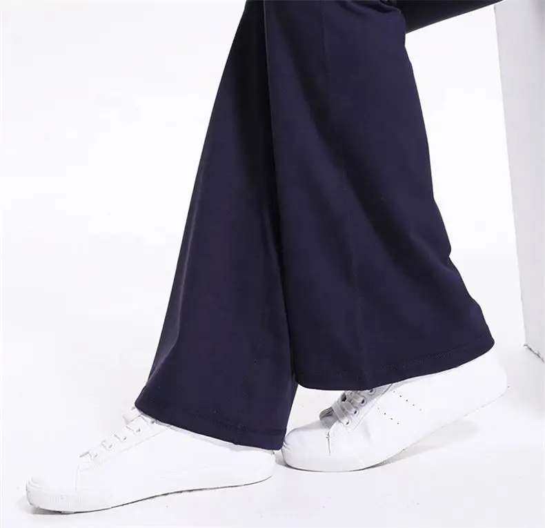Hot selling Slim Wide Leg Yoga Pants Women Thin Stretch Pants Ladies Flare Trousers Female Casual Tights Yoga Leggings
