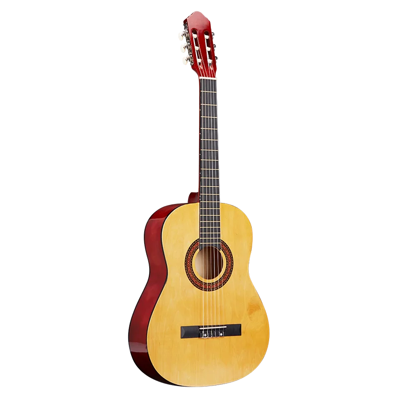 Factory direct sales high quality Cheapest price 30 inch classical guitar Basswood body ABS fingerboard for children or adults