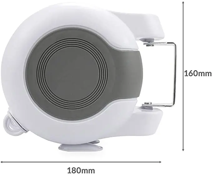 Бесплатный образец Amazon, двухрядные линии для стирки одежды, 13 м, выдвижная сушилка из ПВХ для дома и улицы