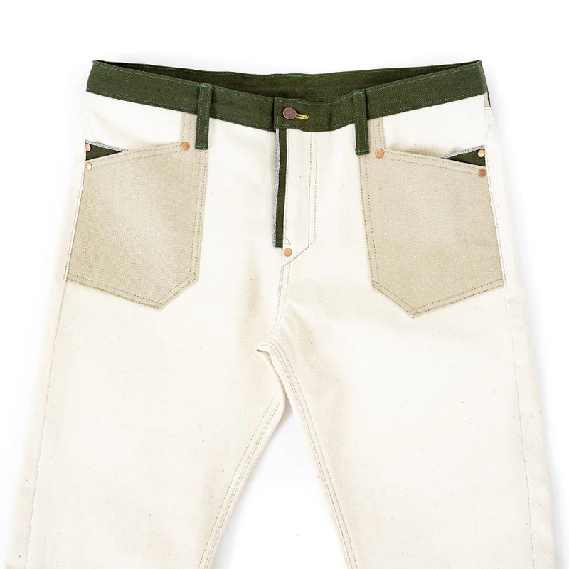 DiZNEW Mens Skateboard Pants  Fashionable  Solid Color Zip Up blank white cargo pants