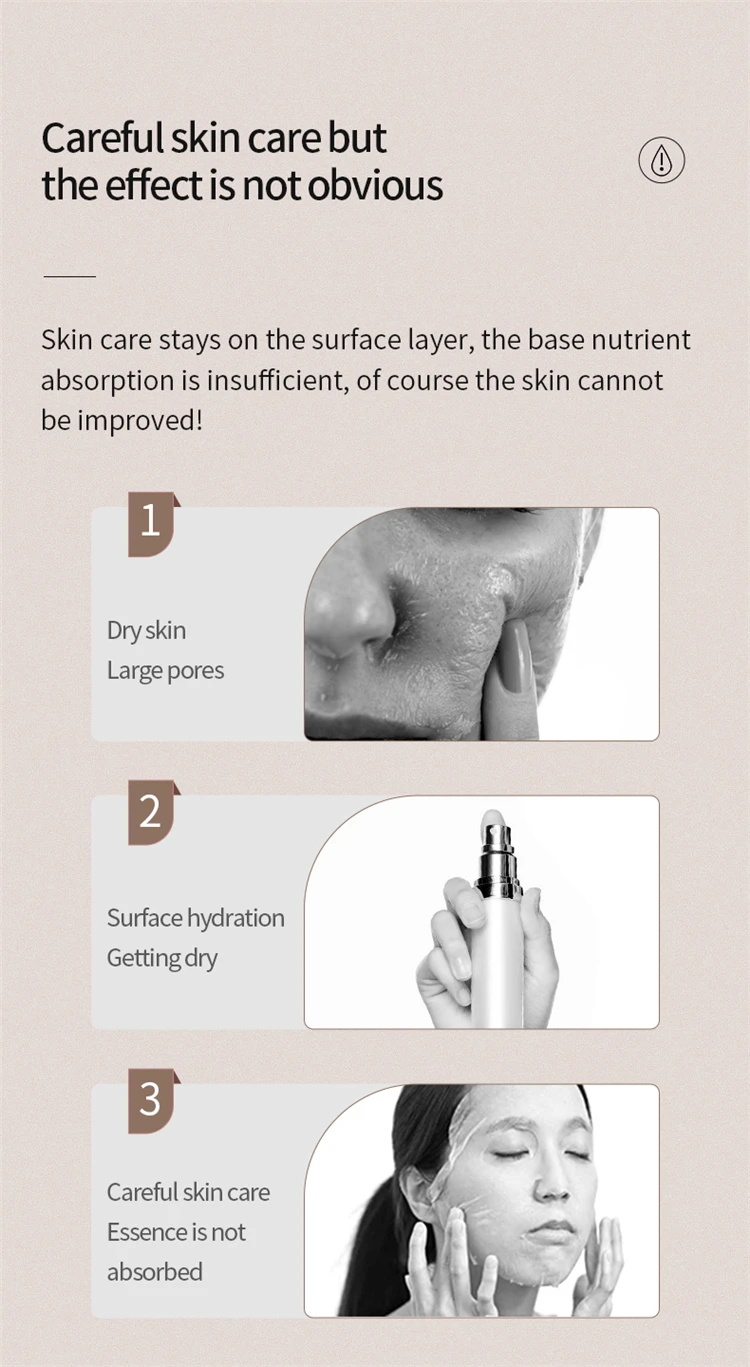 Beauty Instrument Therapy Facial Oxygen Jet Peel Machine