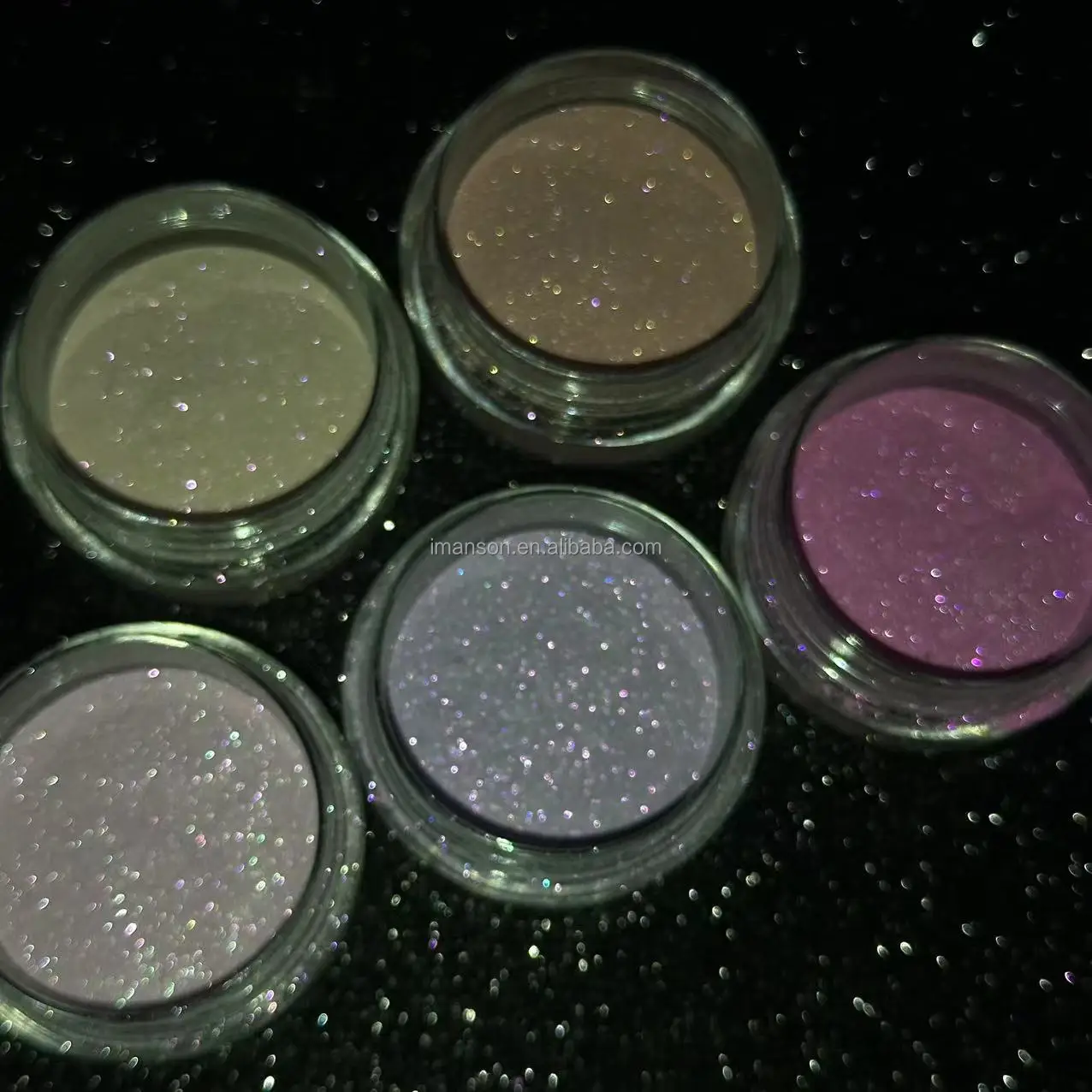 New Trending Shimmer Glitter Highlighter Spray Pigments Oil Control Diamond Sparkle Body Glitter Powder
