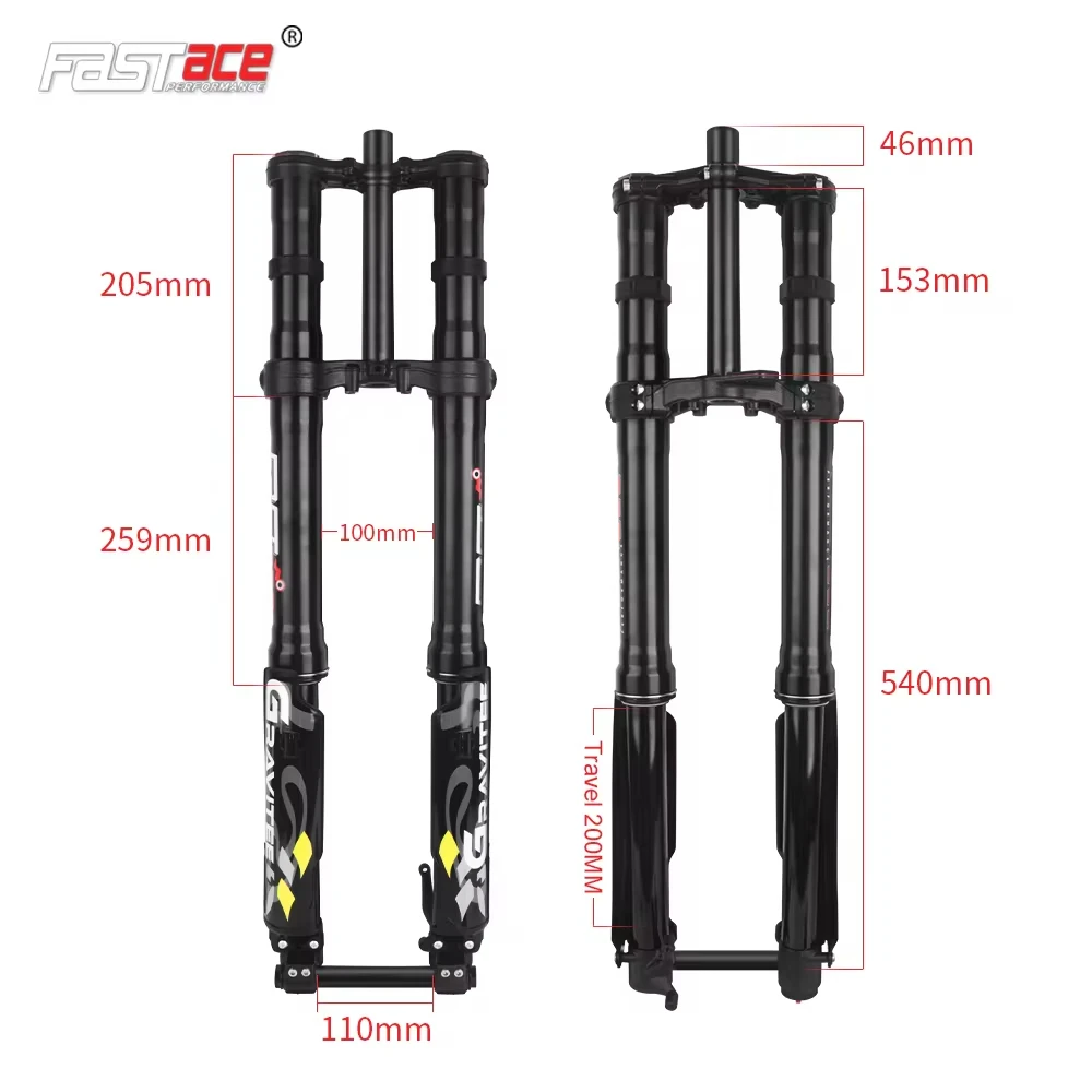Fastace New AHX12RV 3.0 Surron Fork Aluminum  Suspension Surron Talaria Sting For MTB/Electronic Cross Country Fork