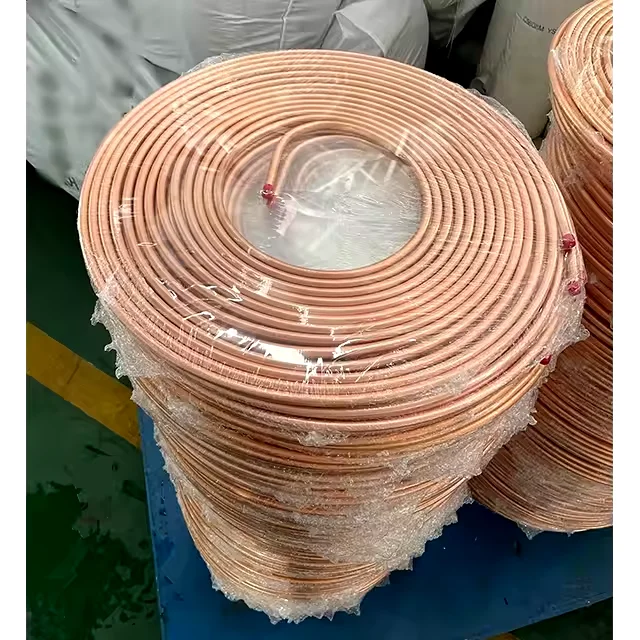 Good Quality Hot Sales C17200 Copper Pipes Cheap Air Conditioning Insulated Copper Pipe Straight Copper Pipe Tubing Pancake Coil