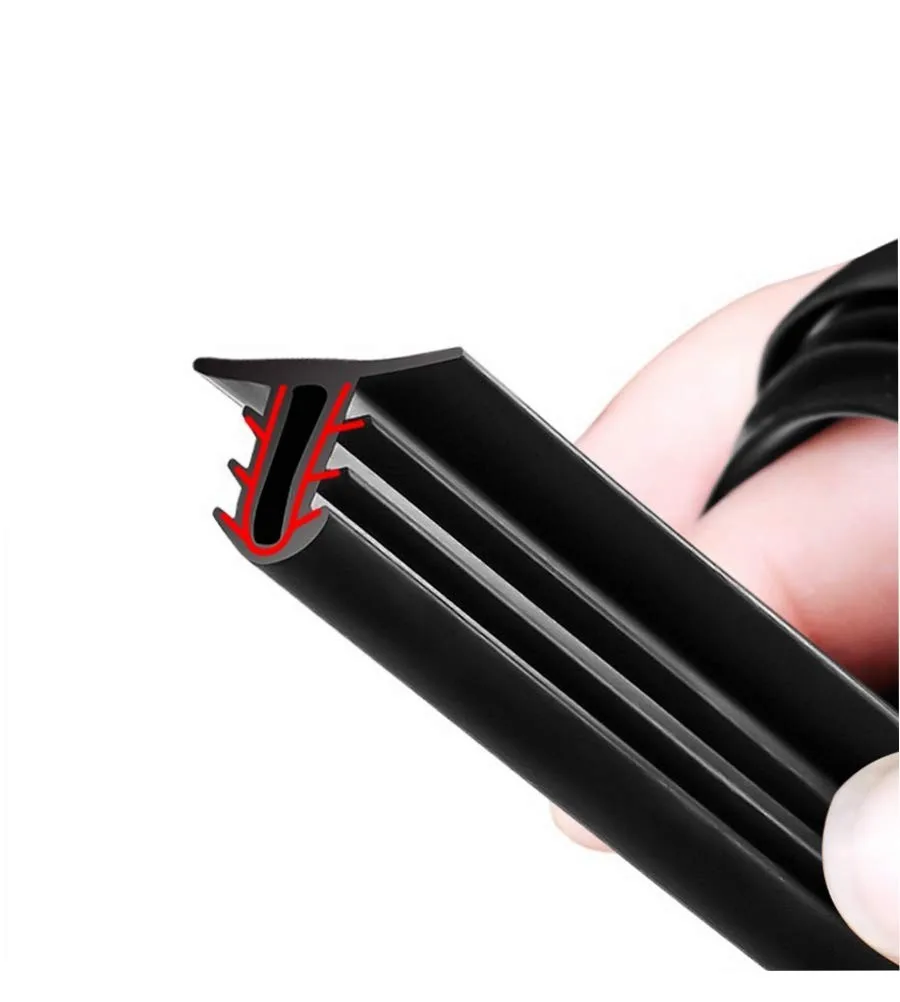 Brown Masonite Premdor Ceco Stanley Door Bottom Weatherstrip Sweep Solar Panels EPDM Rubber Gasket Seal