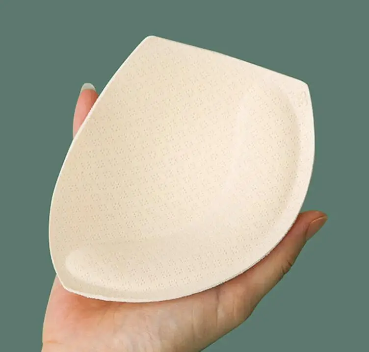 Foam bra cup manufacturers High quality push up foam breast enhancer sponge soft bra pads padding removable bra insert