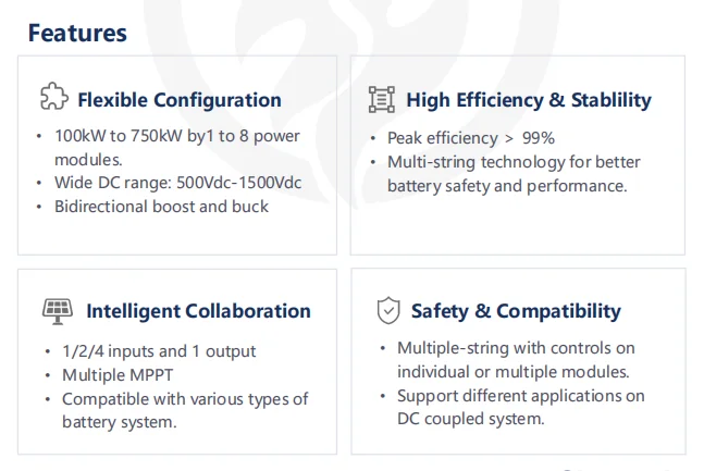 Dawnice 200Kva 240KW 280kva 300kva 400kva360kw 480kw 600kva 700kw 750kw Inverter BESS PCS power conversion system