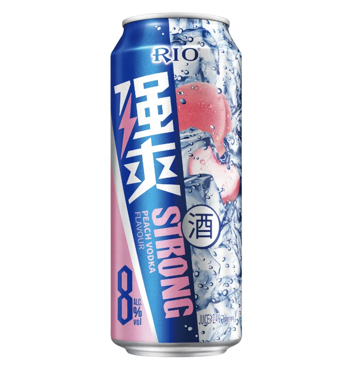 2022 популярный коктейльный фруктовый напиток RIO с сильным премиальным добавлением 8% том белый персиковый аромат водки can500ml семейный бар праздничный клубный ужин вечеринка
