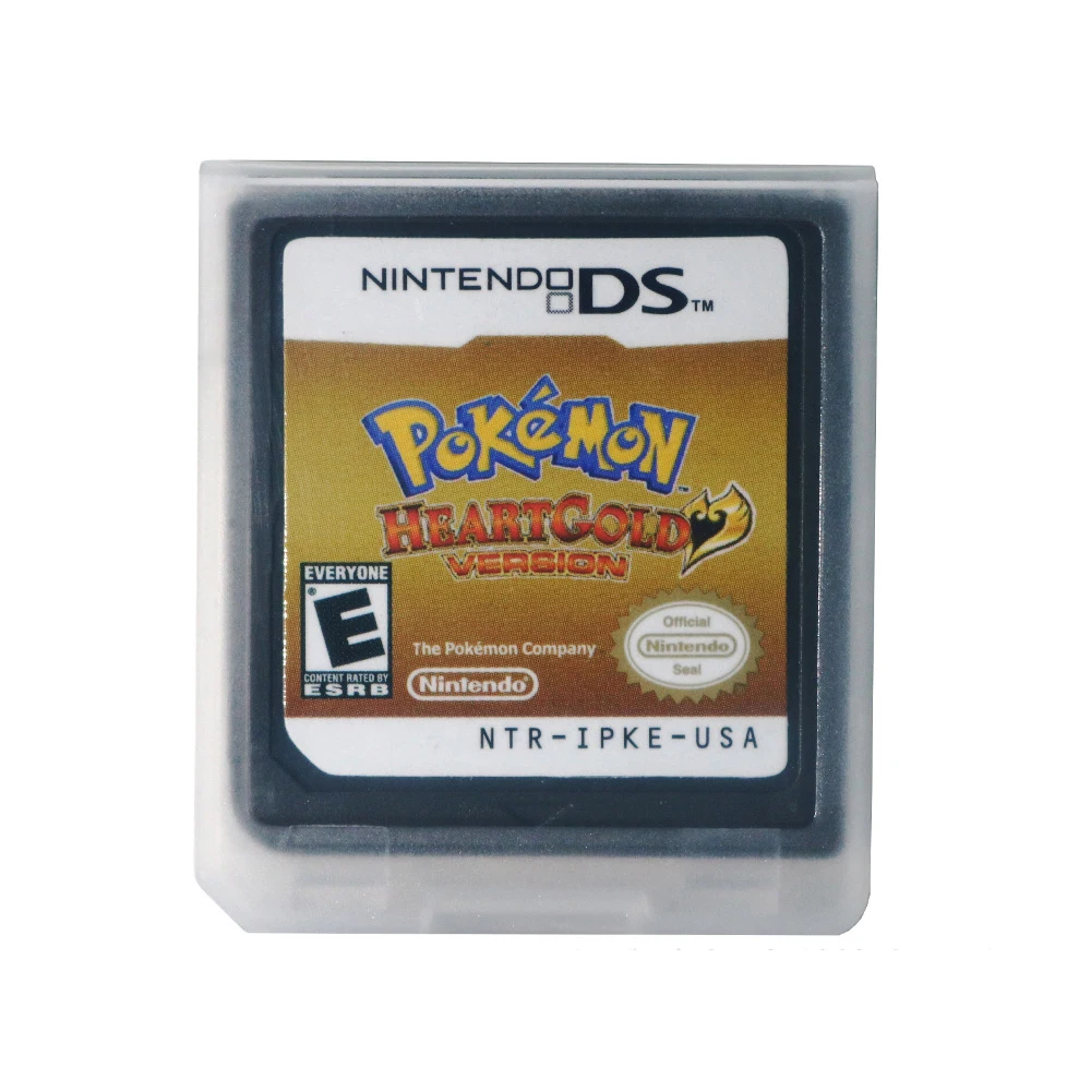 Poke-mon SoulSilver EUR USA Version Video Games Card For DS 3DS NDSL 2DS