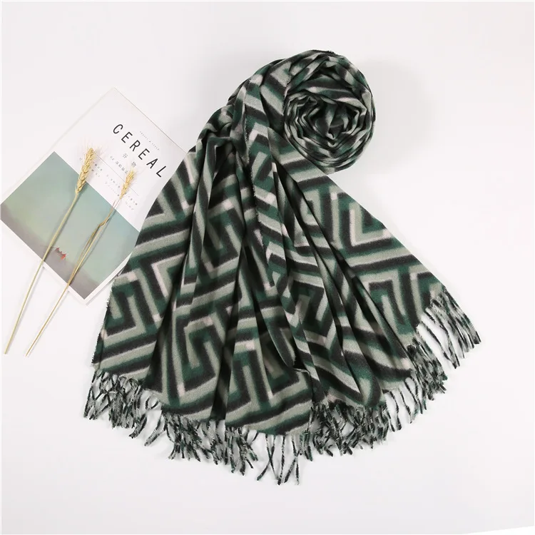 
Winter FF scarf printing cashmere scarf women scarves 