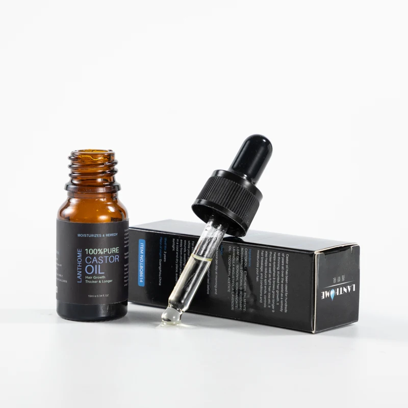 
Black castor oil jamaican organic from india beard 